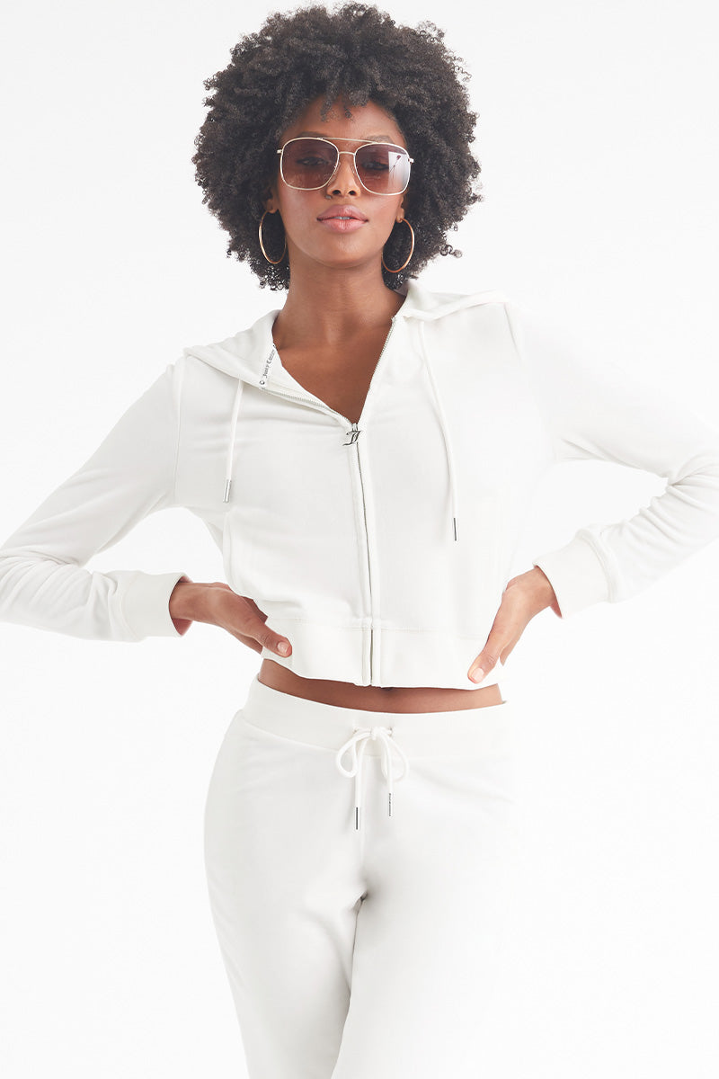 Bride Customizable Big Bling Velour Hoodie - Image 4