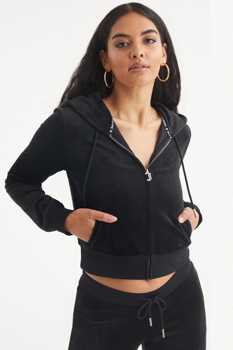 Bride Customizable Big Bling Velour Hoodie - Image 2