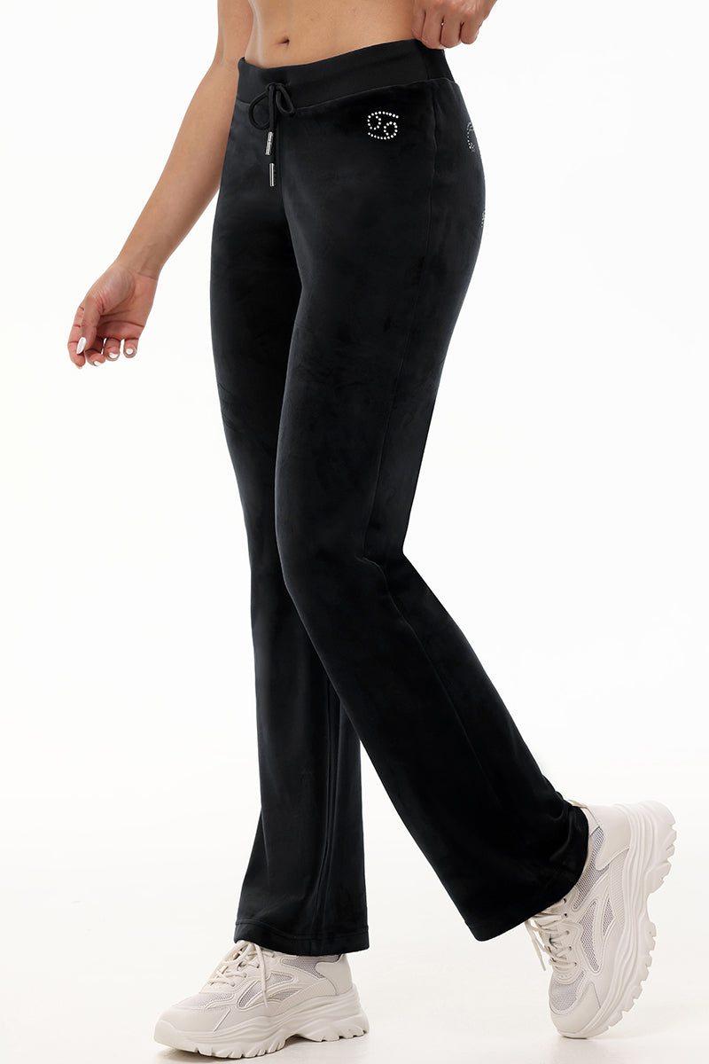 Custom Zodiac OG Big Bling Velour Track Pants - Image 7