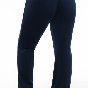 Plus-Size OG Big Bling Velour Track Pants