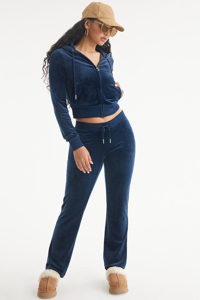 Aries Customizable Big Bling Velour Track Pants - Image 6