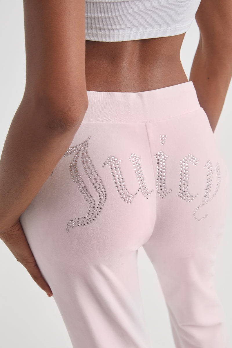 OG Big Bling Velour Track Pants - Image 5