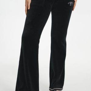Sweetheart Cotton Velour Track Pants