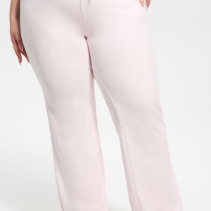 Plus-Size Classic Cotton Velour Track Pants