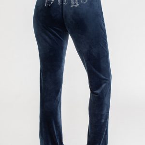 Virgo Customizable Big Bling Velour Track Pants