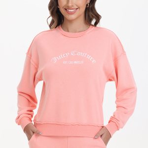 French Terry Embroidered Crewneck