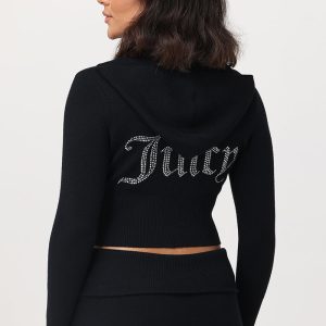 Big Bling Knit Hoodie