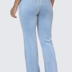 OG Big Bling Velour Track Pants
