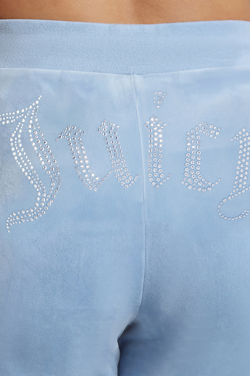 Plus-Size OG Big Bling Velour Track Pants - Image 3