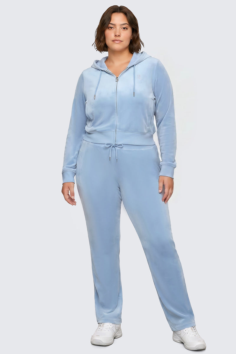 Plus-Size OG Big Bling Velour Track Pants - Image 6