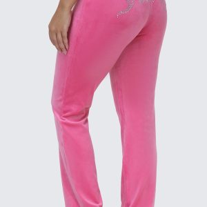 OG Big Bling Velour Track Pants
