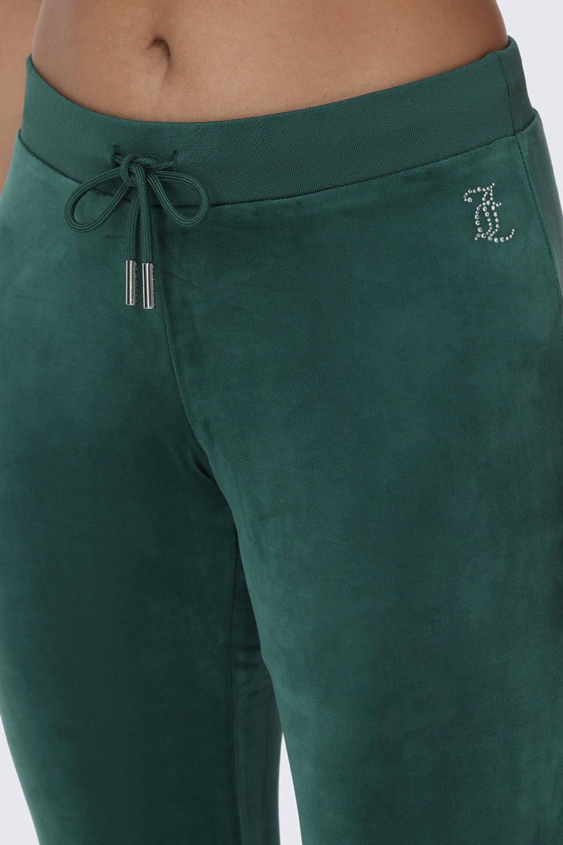 Plus-Size OG Big Bling Velour Track Pants - Image 4