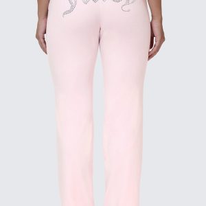 OG Big Bling Velour Track Pants