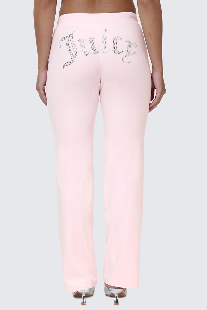 OG Big Bling Velour Track Pants