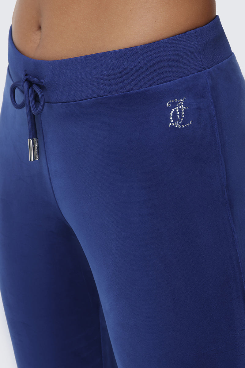 Plus-Size OG Big Bling Velour Track Pants - Image 4