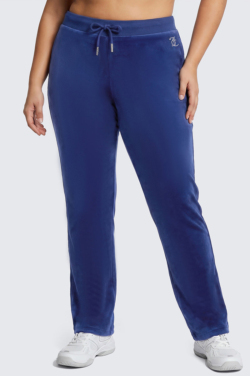 Plus-Size OG Big Bling Velour Track Pants - Image 2
