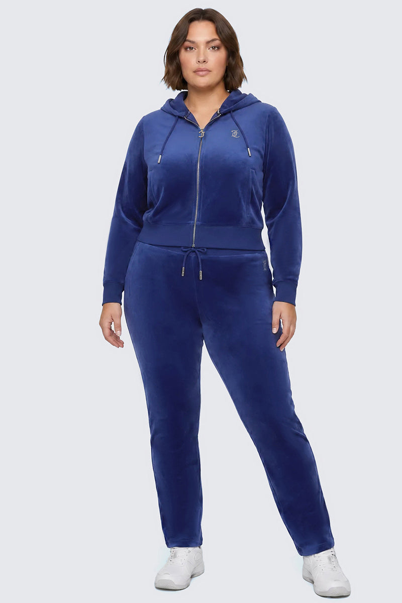 Plus-Size OG Big Bling Velour Track Pants - Image 6