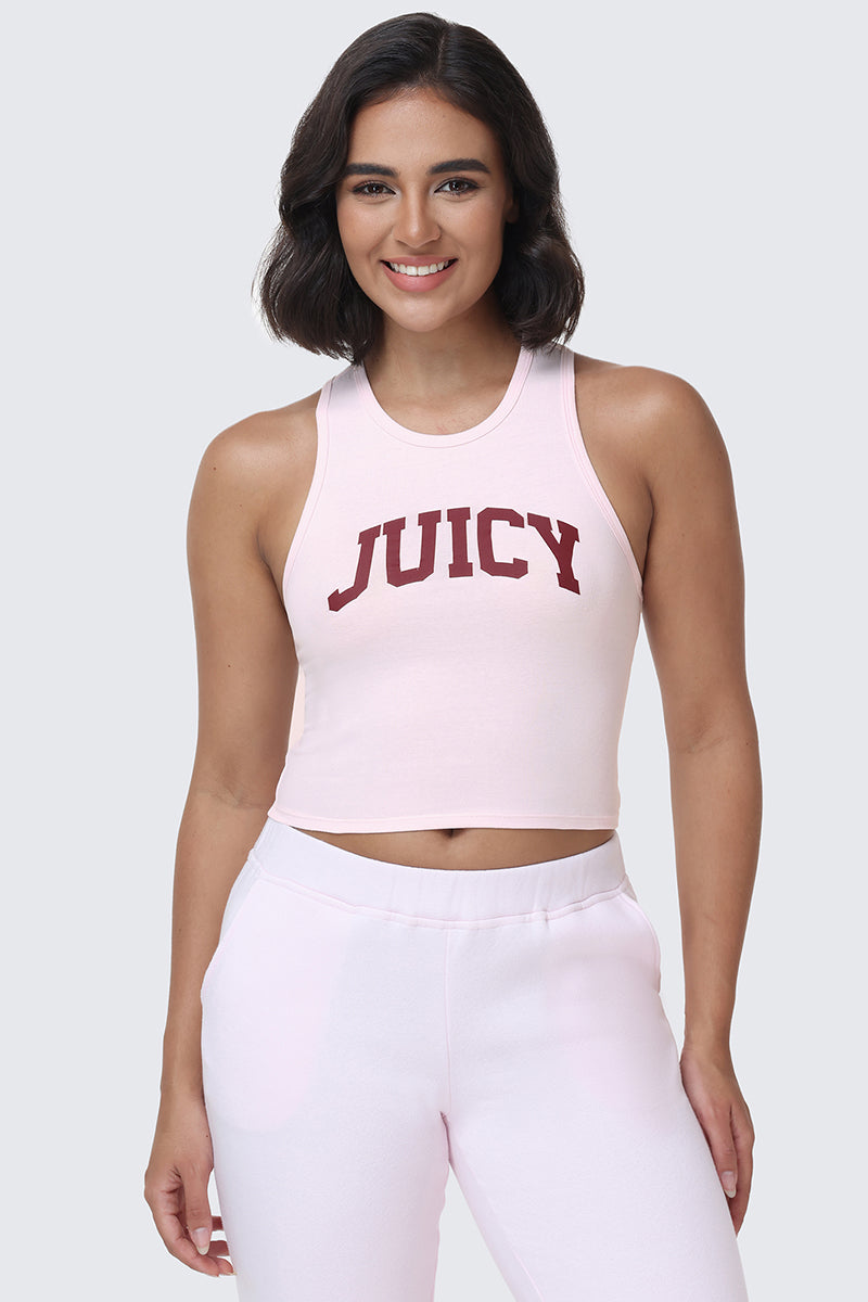 Collegiate Juicy High Neck Tank Top - Image 2