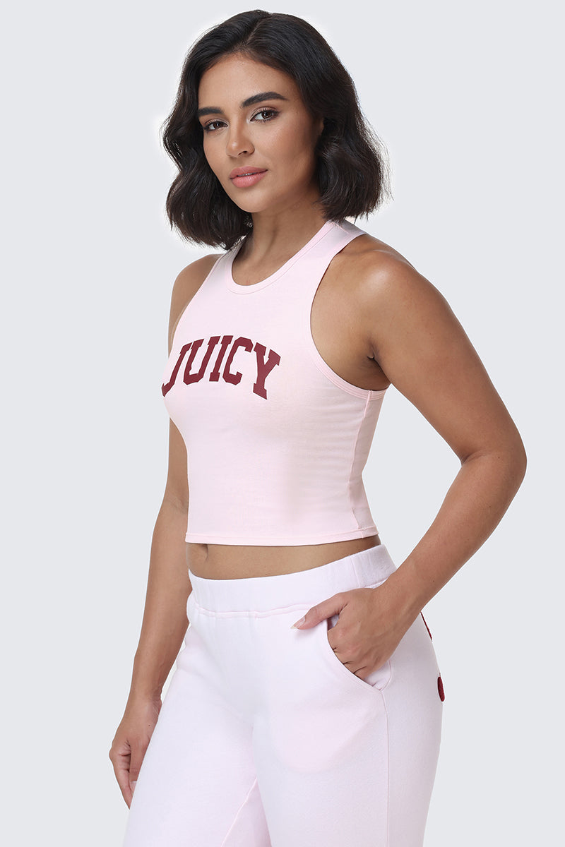 Collegiate Juicy High Neck Tank Top - Image 5