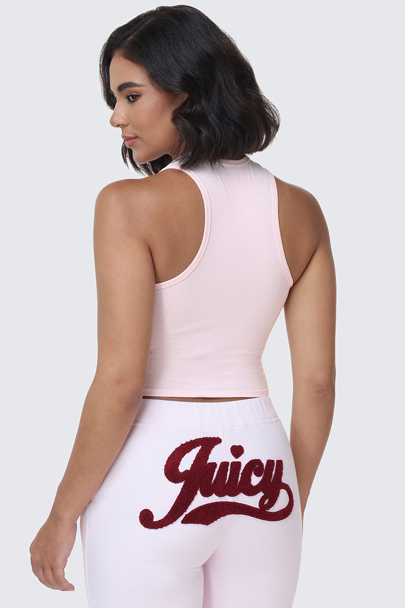Collegiate Juicy High Neck Tank Top - Image 3