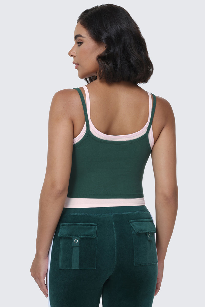 Small Bling Double Layer Cami - Image 3