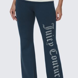 Big Bling Knit Flare Pants