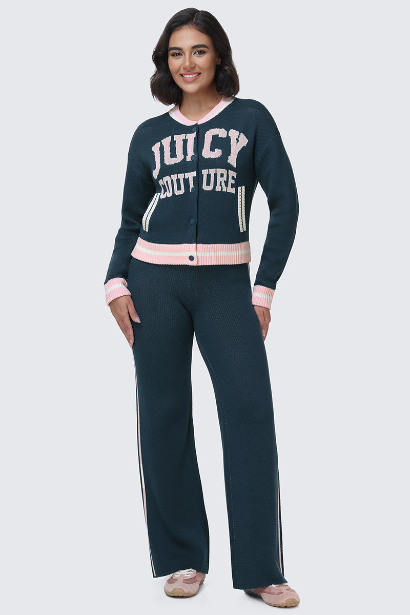 Collegiate Knit Bomber Jacket - Image 6