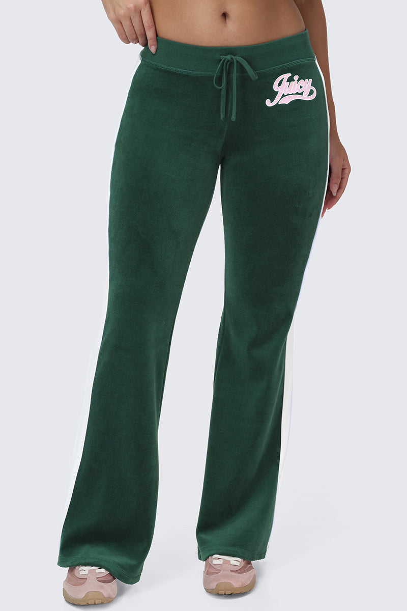 Cotton Velour Track Pants - Image 3