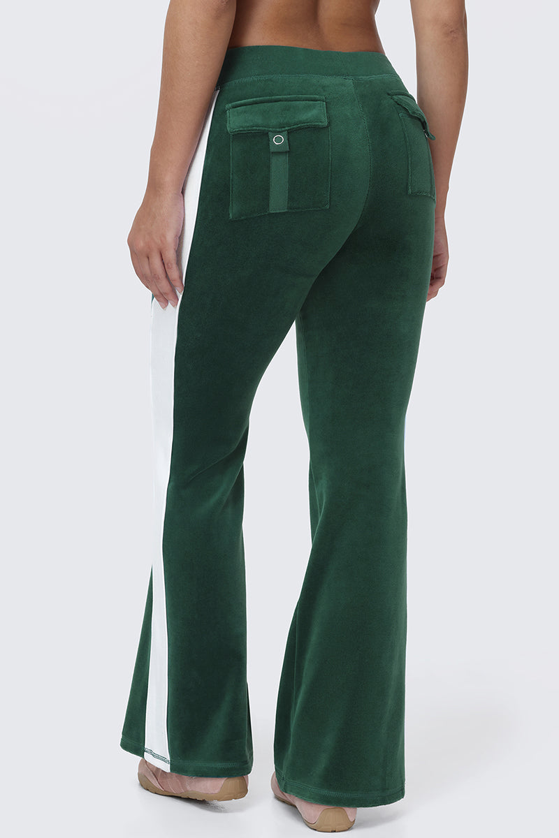 Cotton Velour Track Pants - Image 2