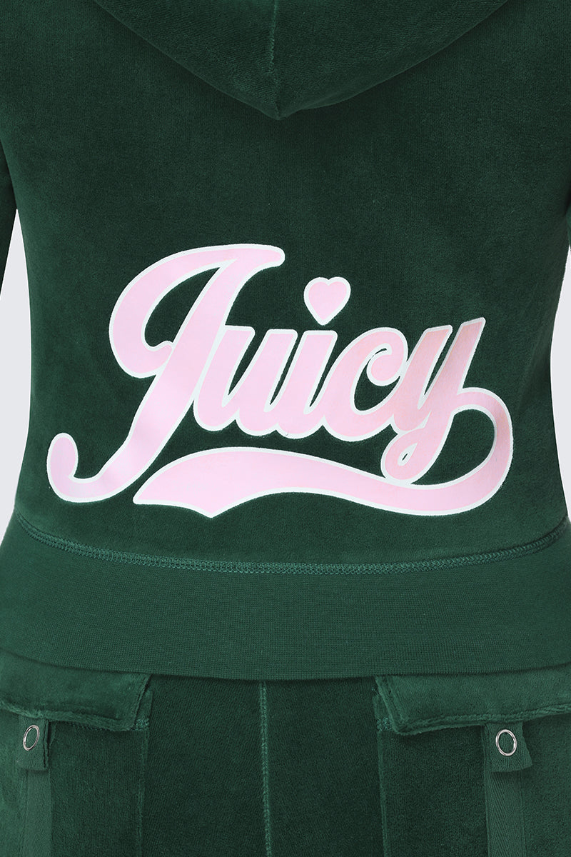 Cotton Velour Hoodie - Image 5