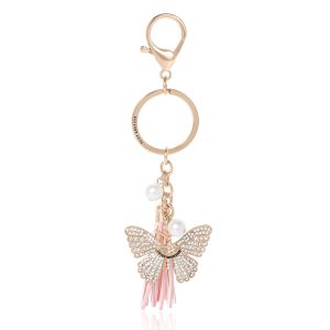 Butterfly Keychain Bag Charm