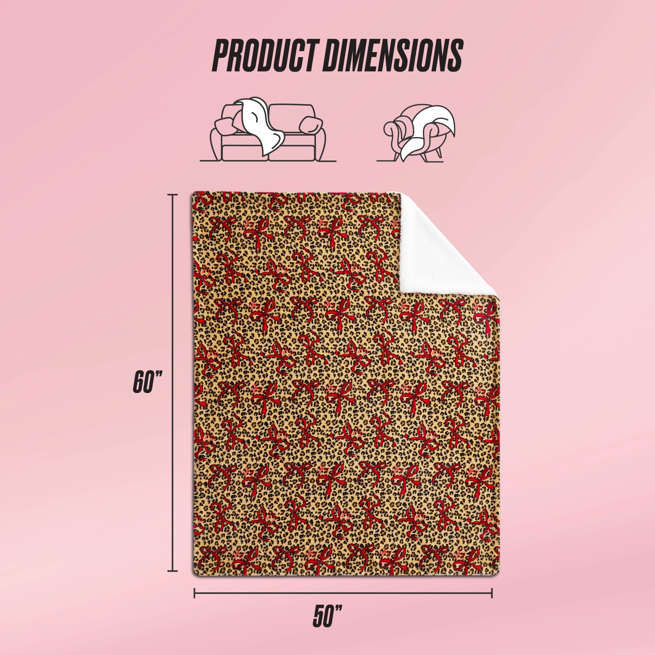 Plush Reversible Sherpa Throw Blanket - Image 3