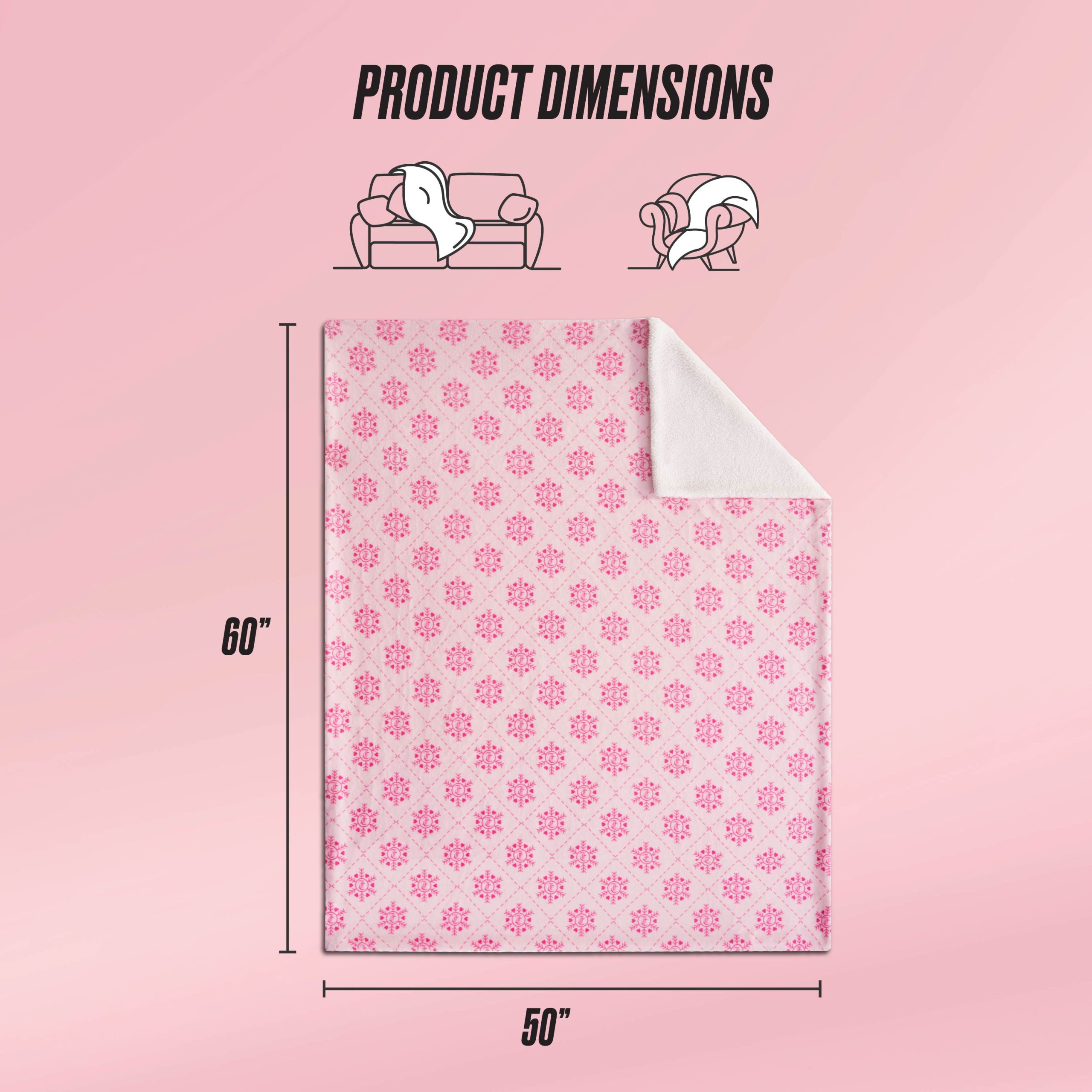 Plush Reversible Sherpa Throw Blanket - Image 3