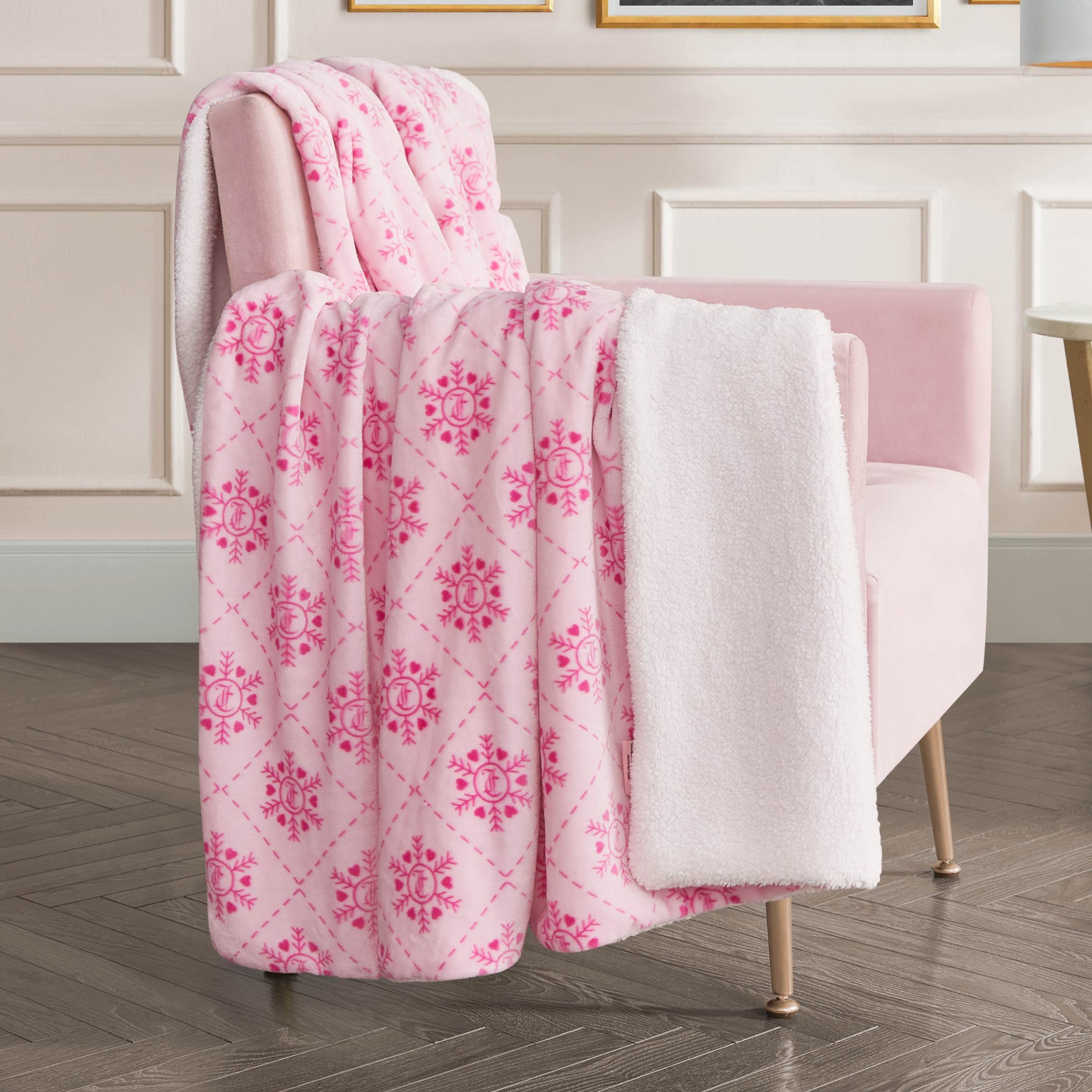 Plush Reversible Sherpa Throw Blanket - Image 4