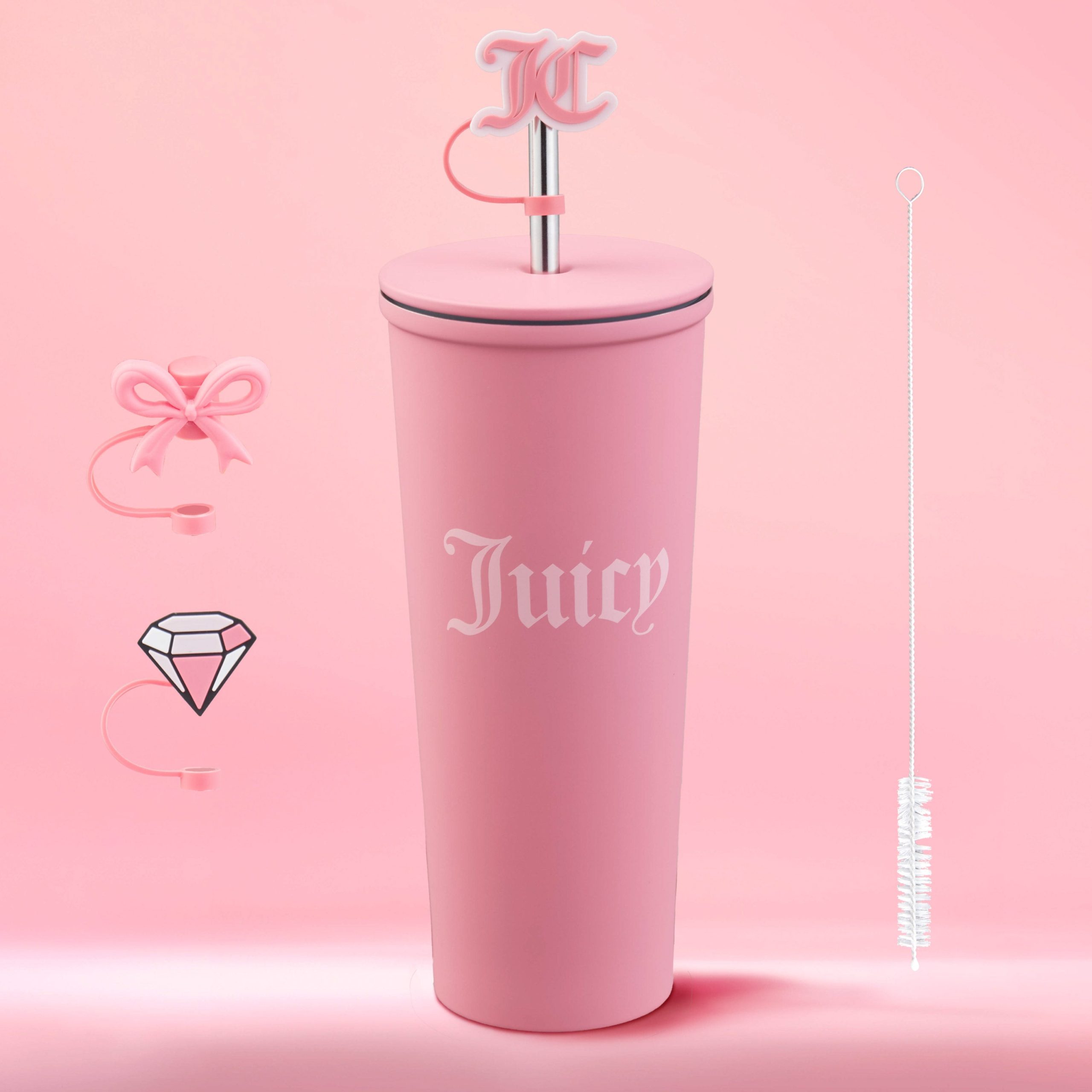 Couture Hydration Stainless Steel Tumbler Cup 6-Piece Set - Image 2