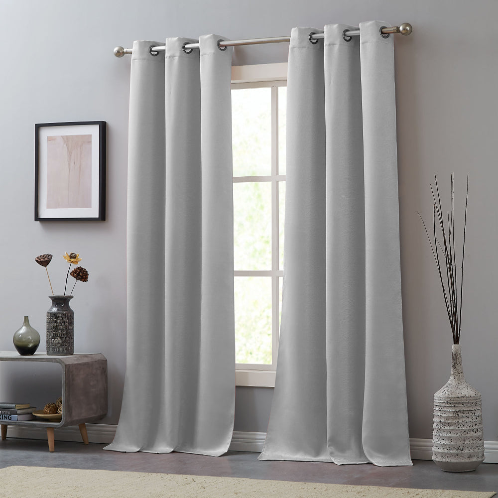 Faux Suede Curtains - Image 2