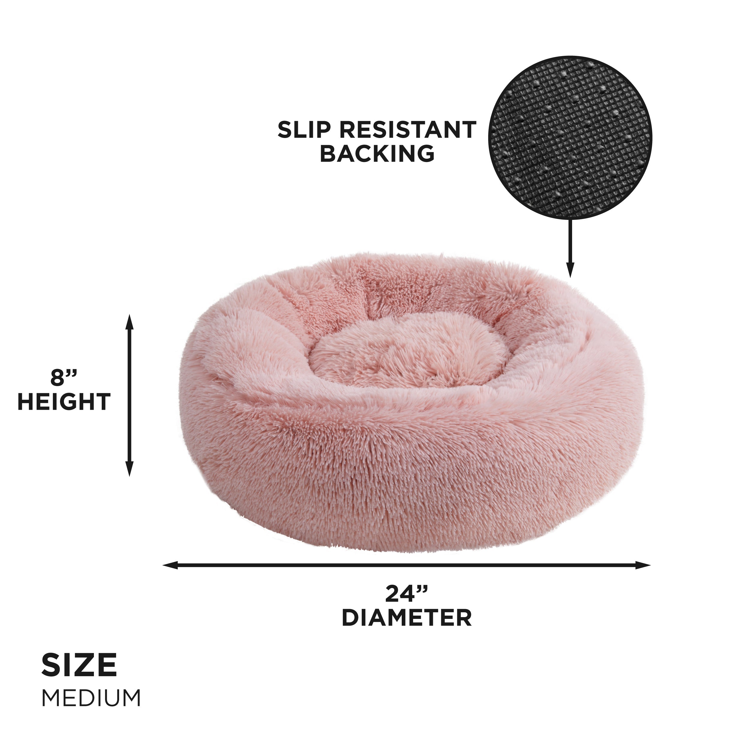 Devon Faux Fur Pet Bed - Image 5