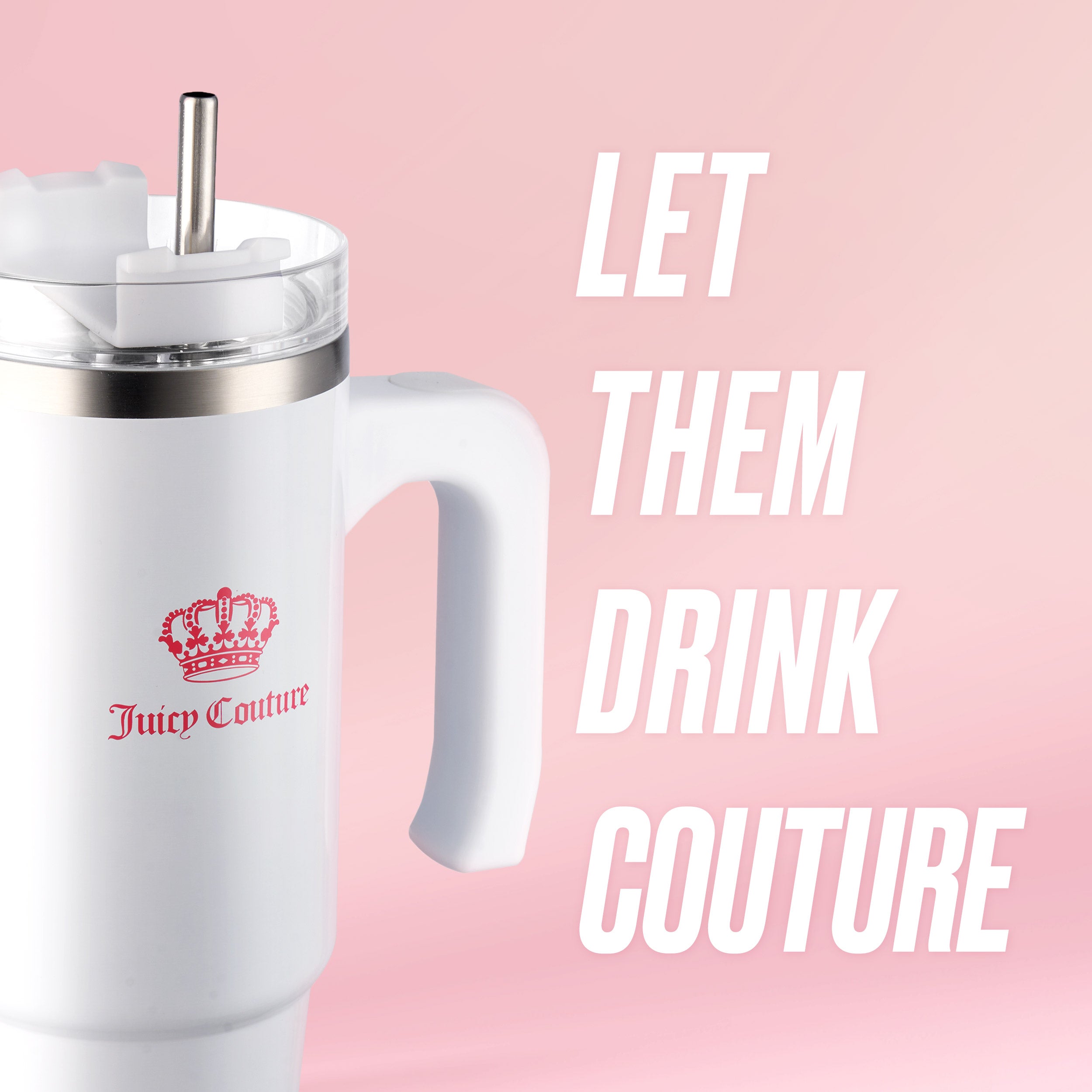 Glam Logo Stainless Steel Water Bottle - Image 5