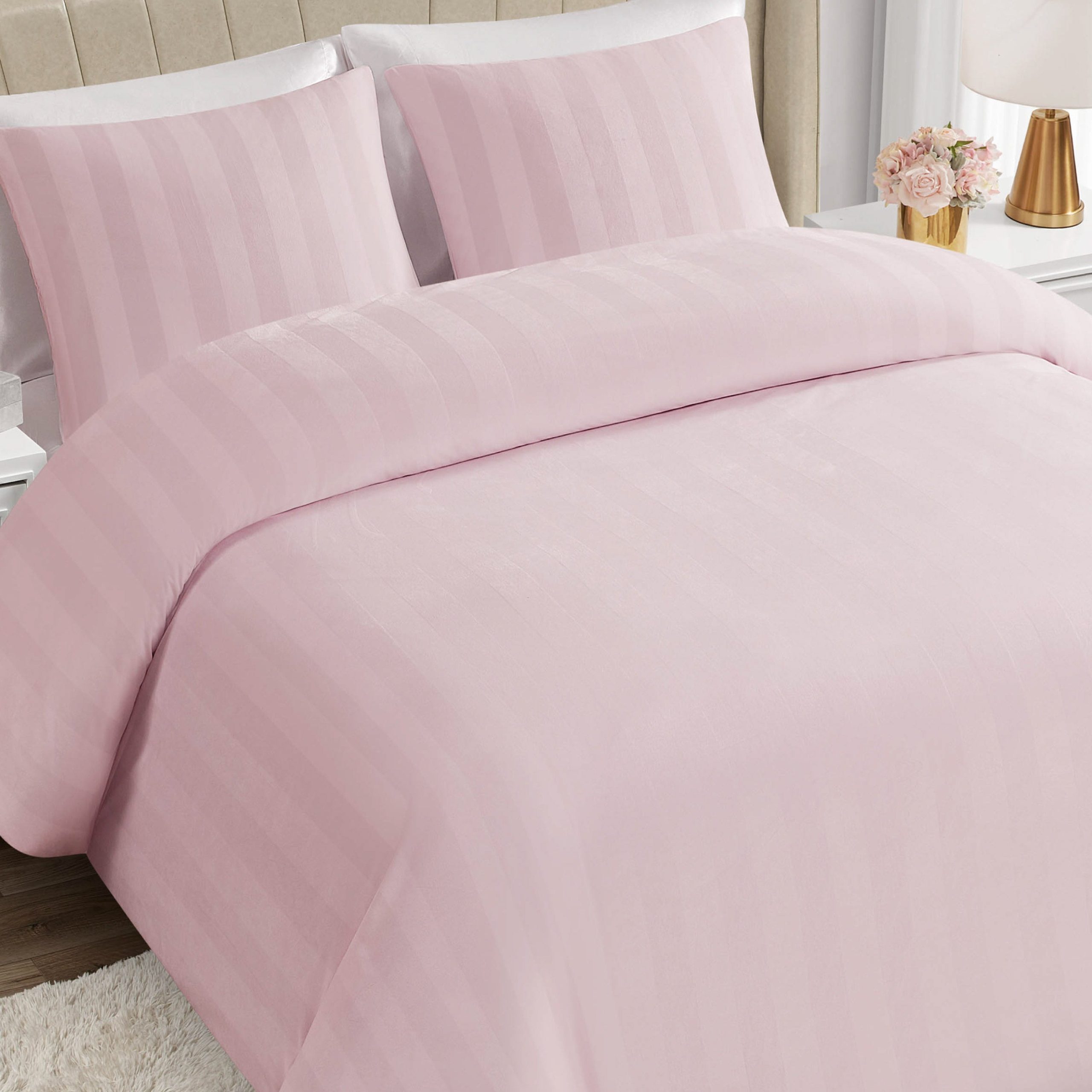 Jenny Velour Striped Jacquard Comforter Set - Image 4