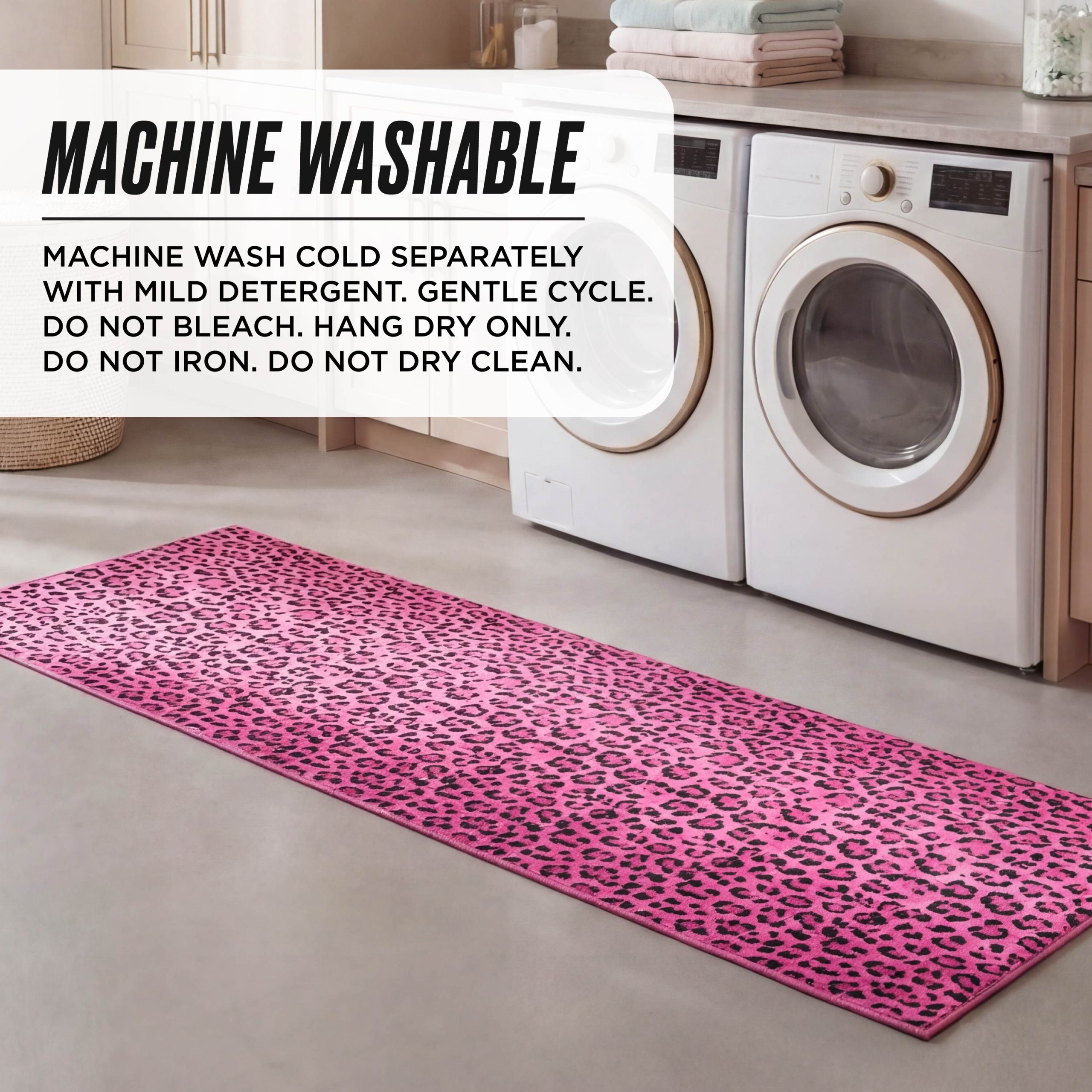Finely Washable Rug. 2' x 6' - Image 5