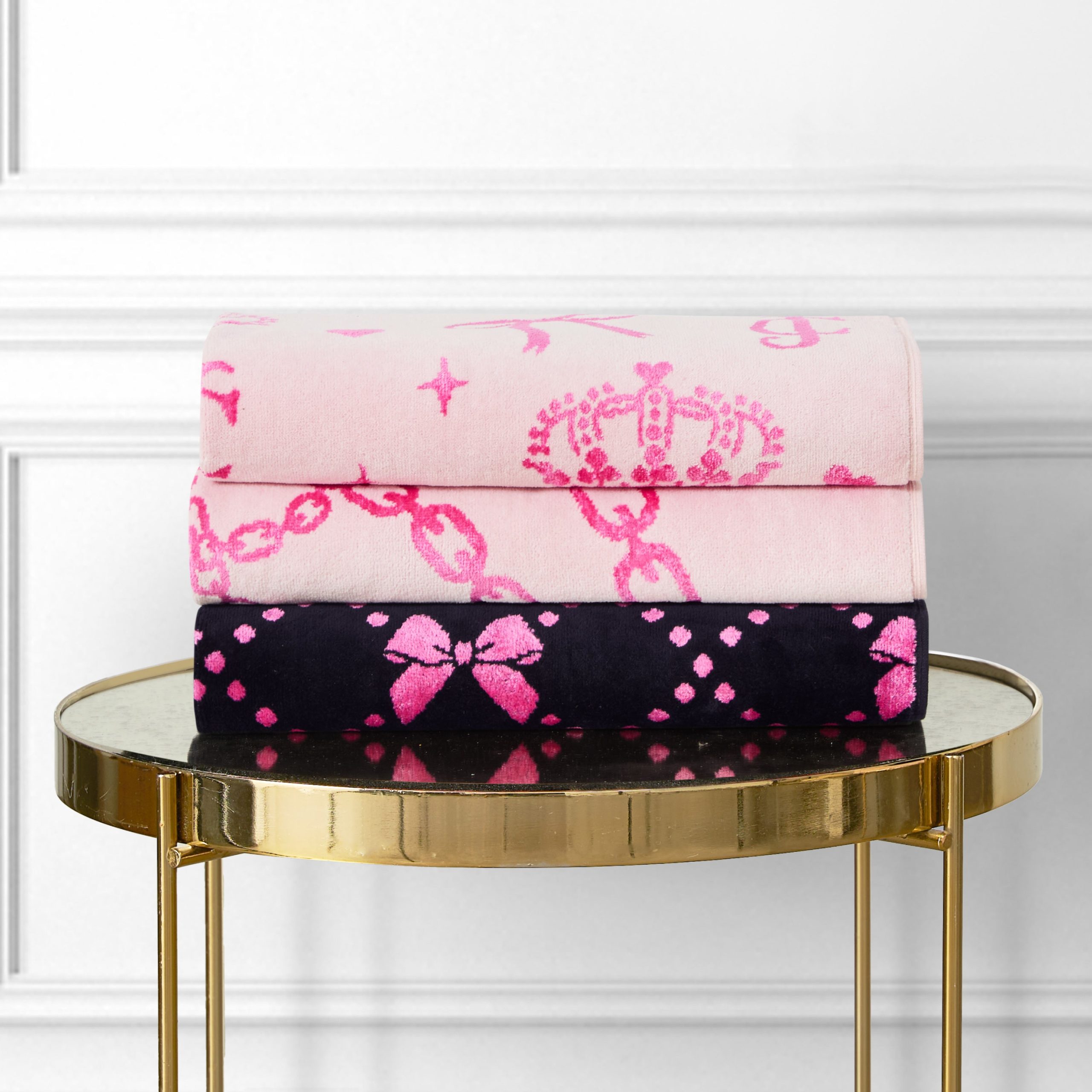 Printed Jacquard Bath Towel Set - Image 6