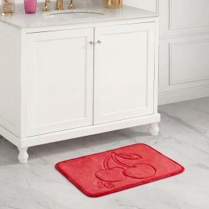 Quilted Memory Foam Bath Mat. 17 x 24