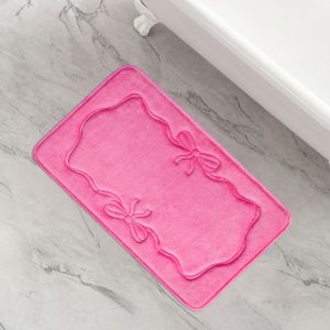 Quilted Memory Foam Bath Mat. 20 x 32