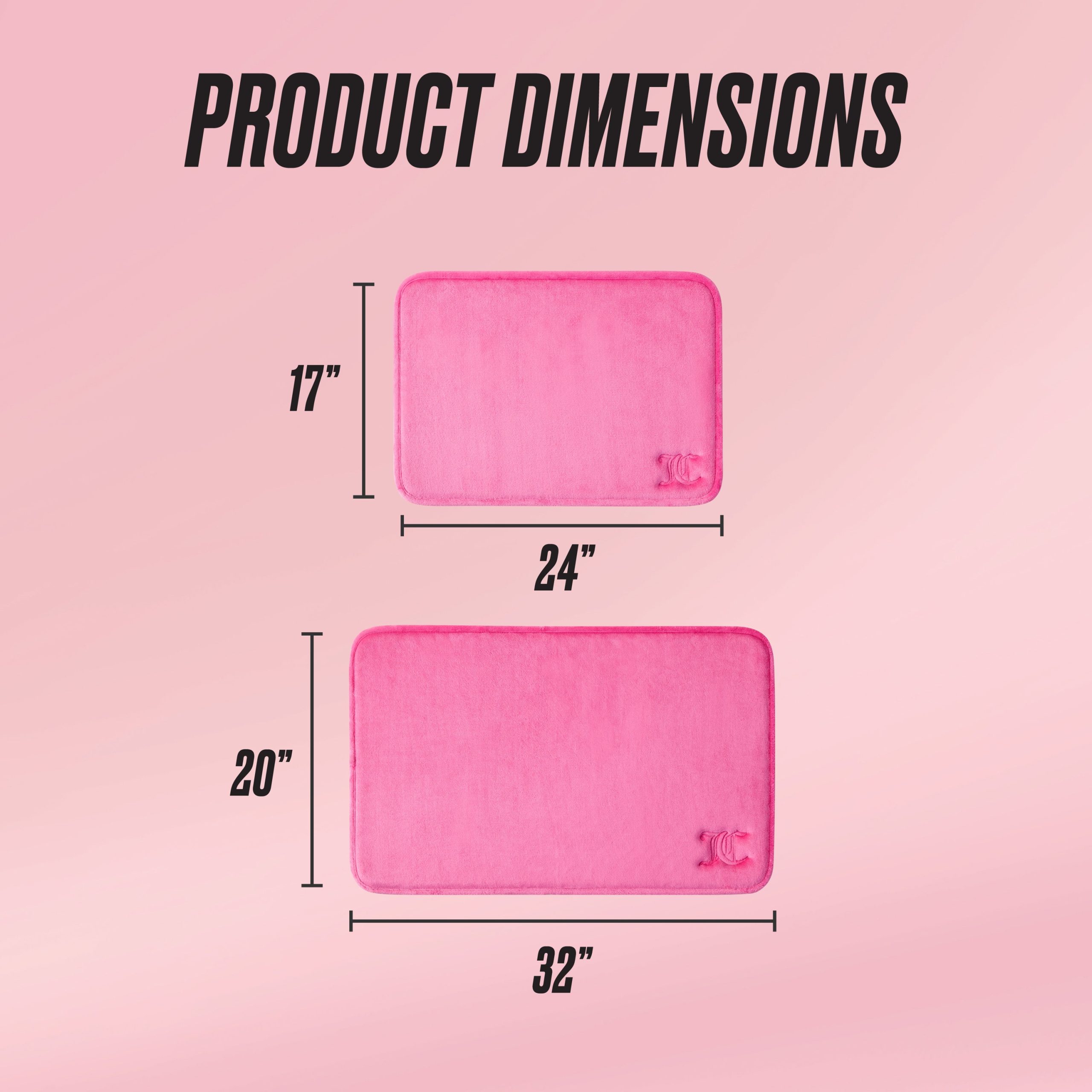 Quilted Memory Foam Bath Mat 2-Piece Set - Image 3