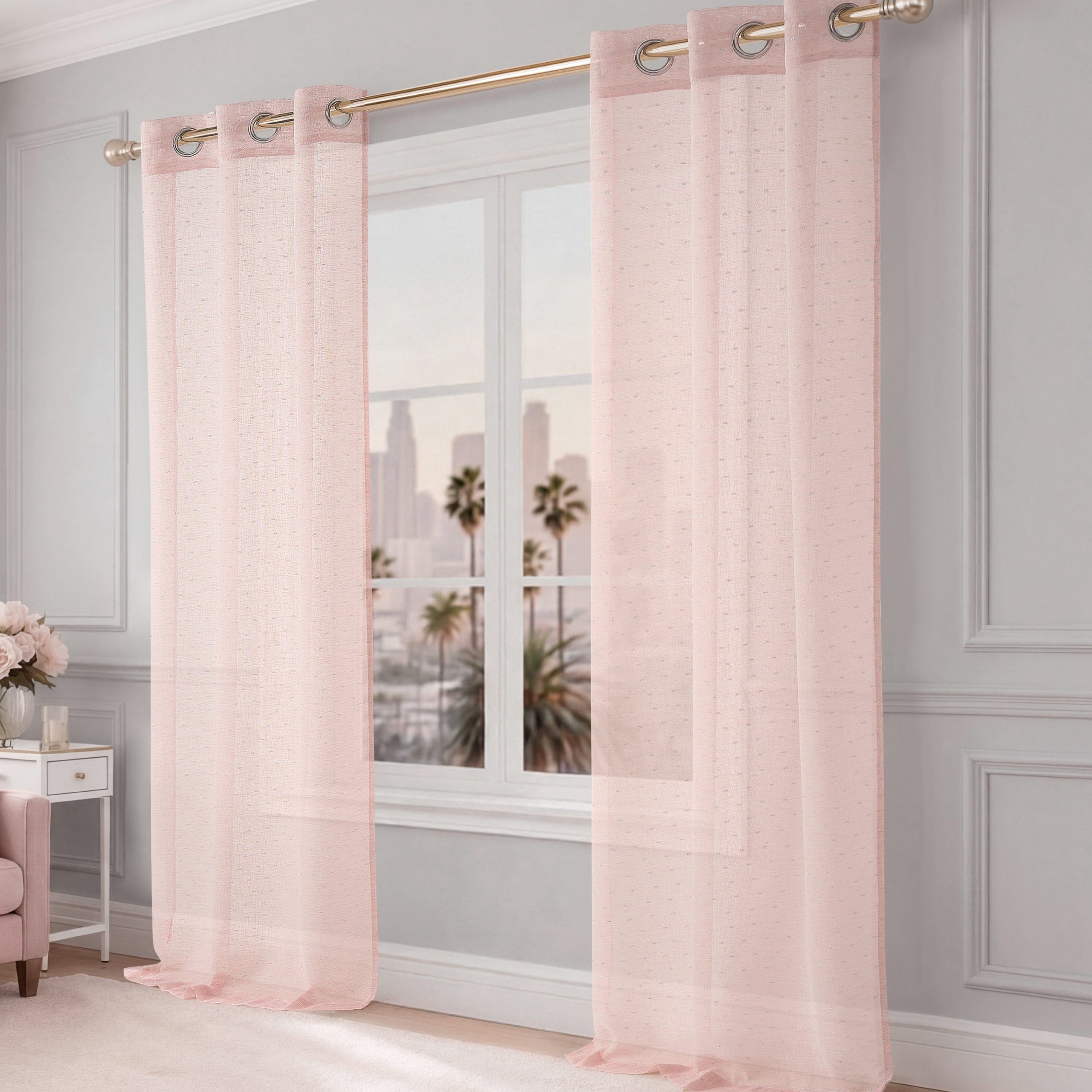 Aurora Sheer Window Curtain - Image 2