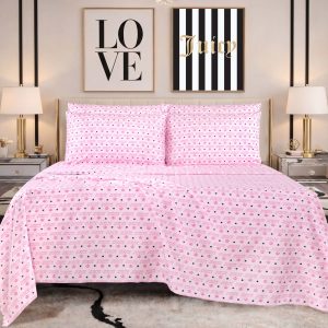 Microfiber Sheet Set With Extra Pillowcases