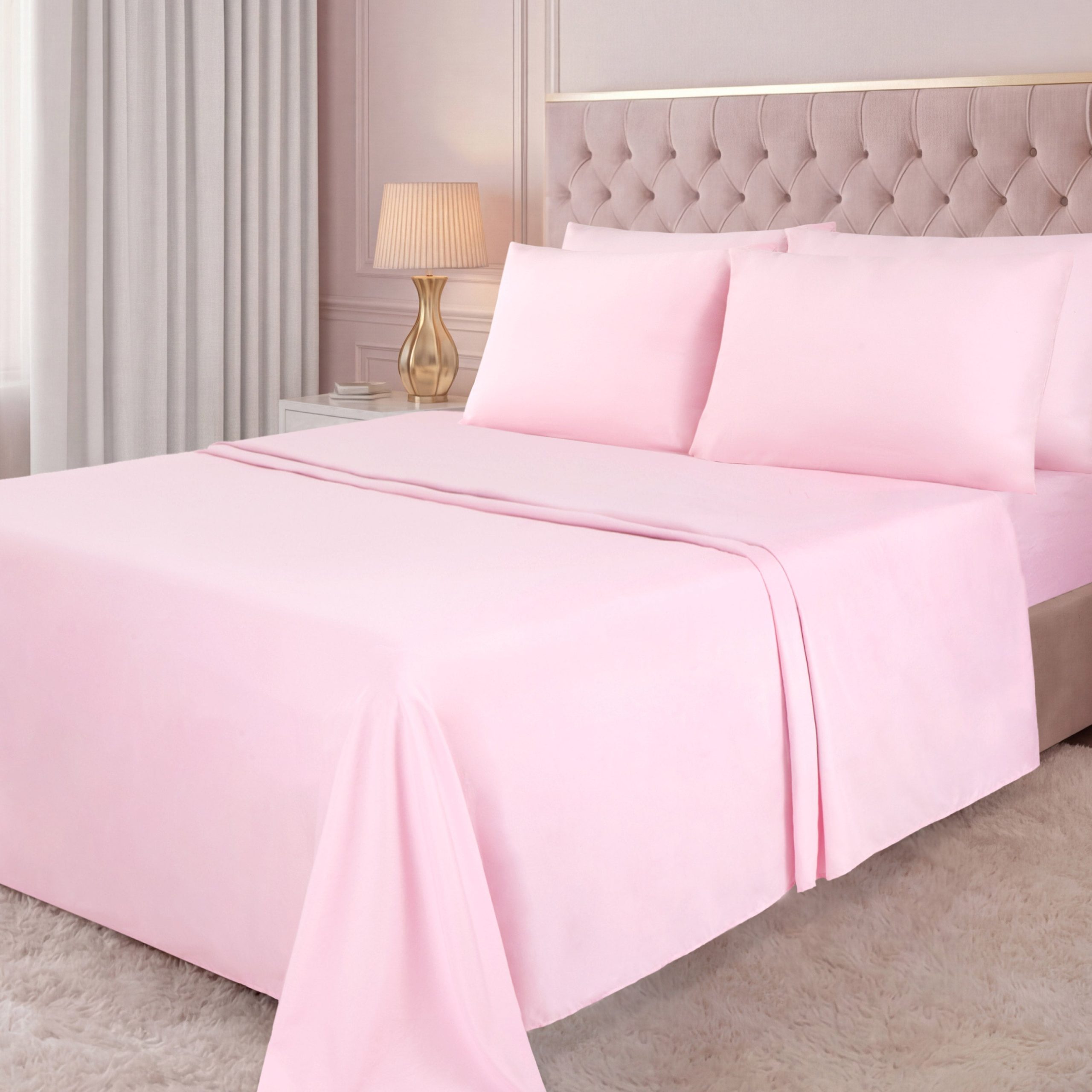 Microfiber Sheet Set With Extra Pillowcases - Image 3