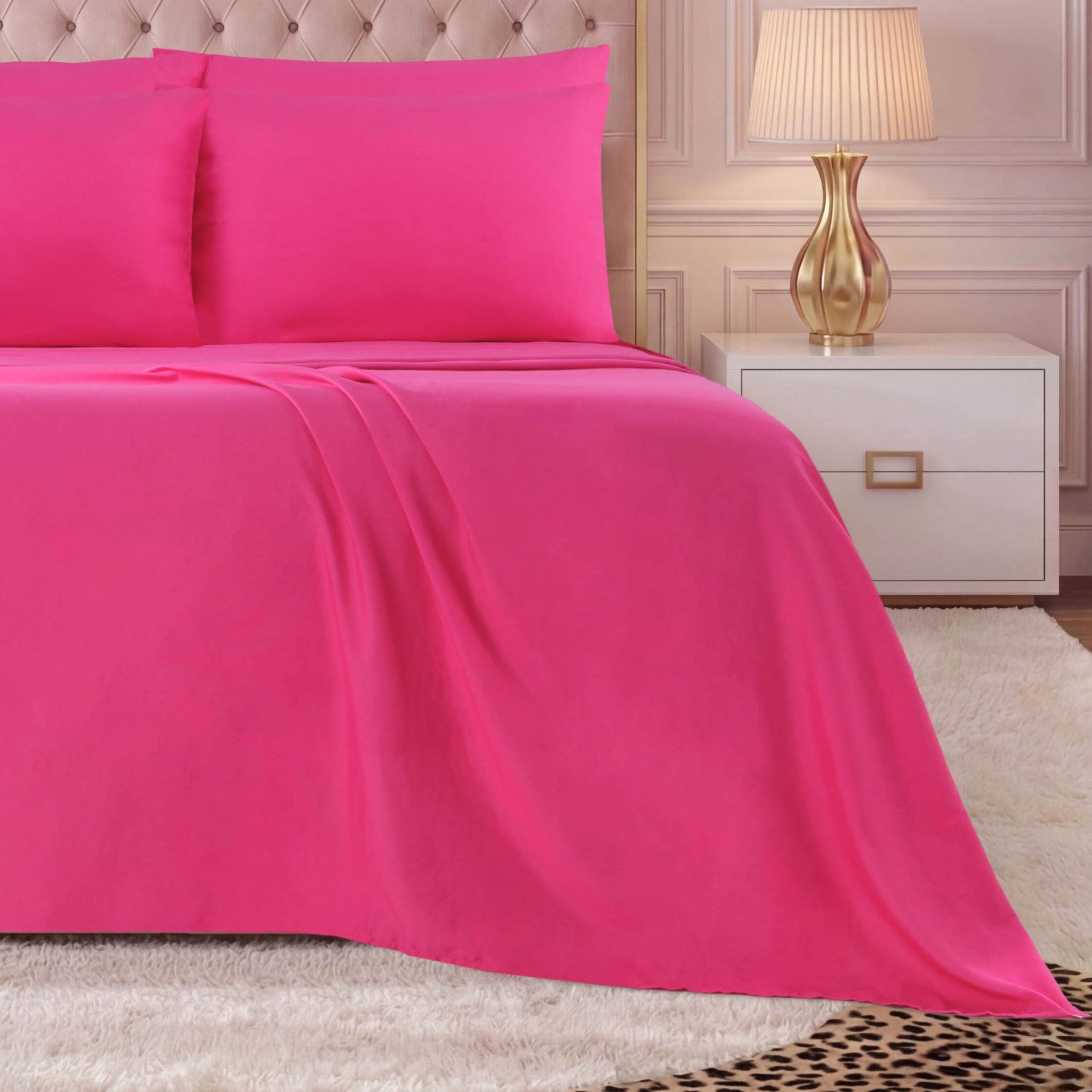 Microfiber Sheet Set With Extra Pillowcases - Image 2