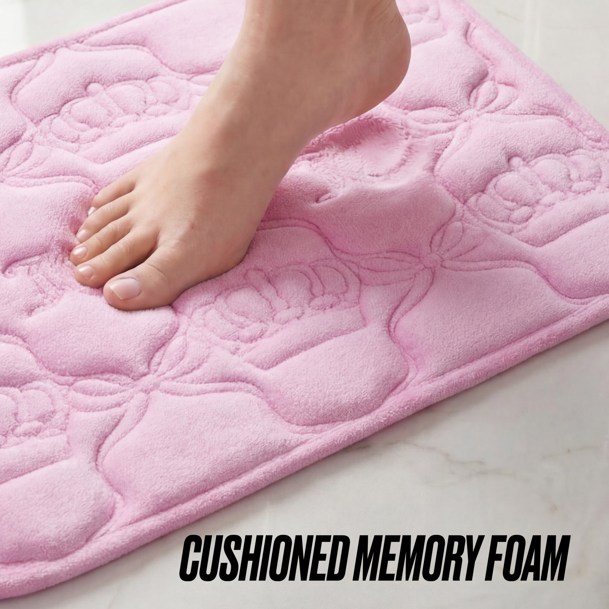 Quilted Memory Foam Bath Mat. 20 x 32 - Image 7