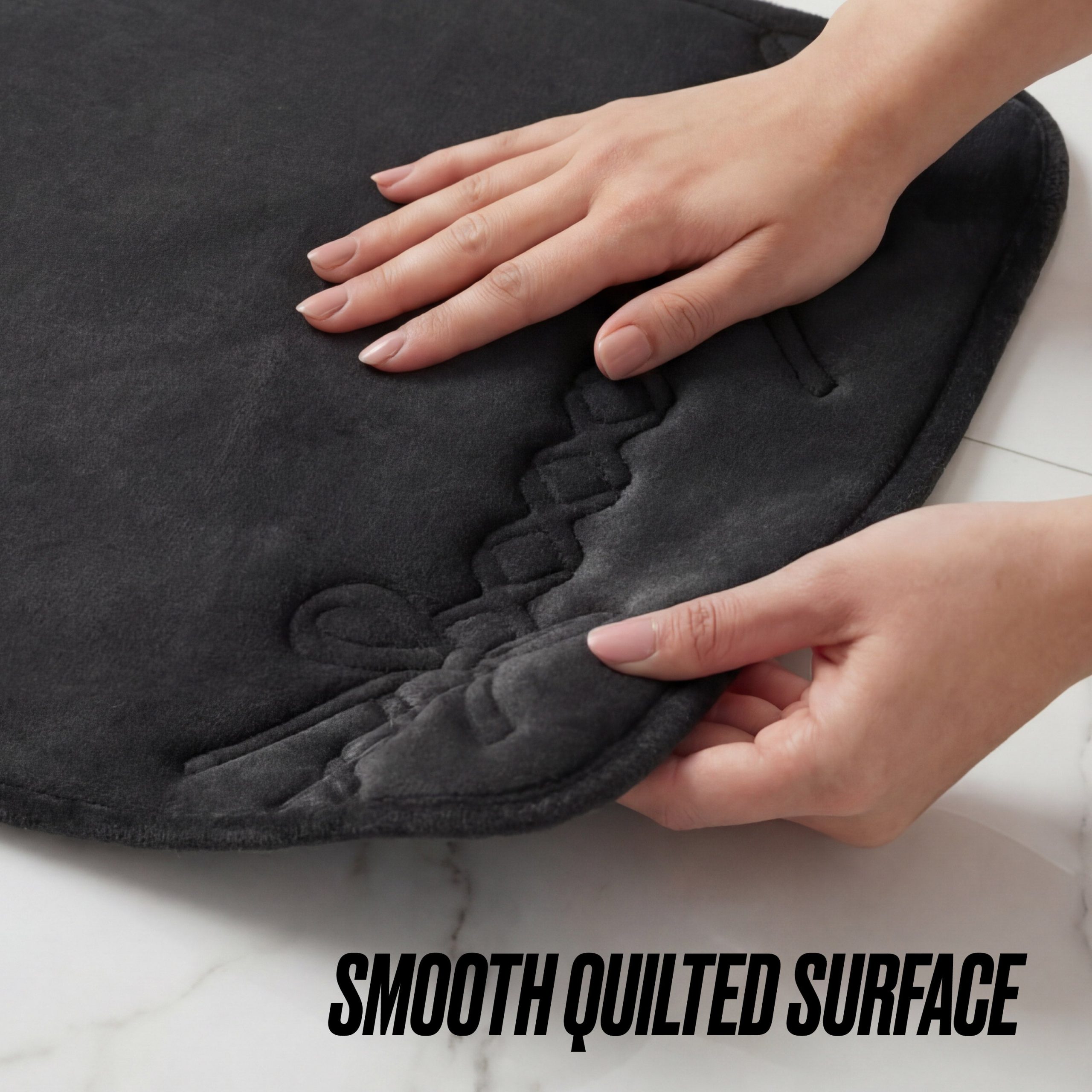 Quilted Memory Foam Bath Mat. 20 x 32 - Image 6
